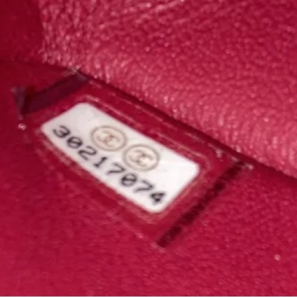 Chanel Mini Reissue 2.55 Rectangular Calf Leather Red Aged Gold HW NWT Full Set - Picture 10 of 10